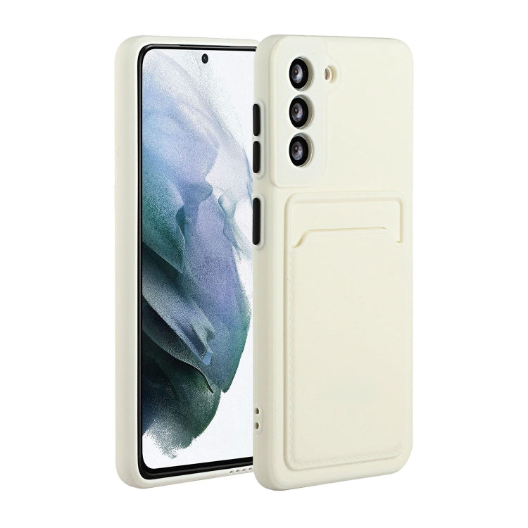 Card Slot Design Shockproof TPU Phone Case, For Samsung Galaxy S22 5G, For Samsung Galaxy S22+ 5G, For Samsung Galaxy S22 Ultra 5G, For Samsung Galaxy S21 FE 5G