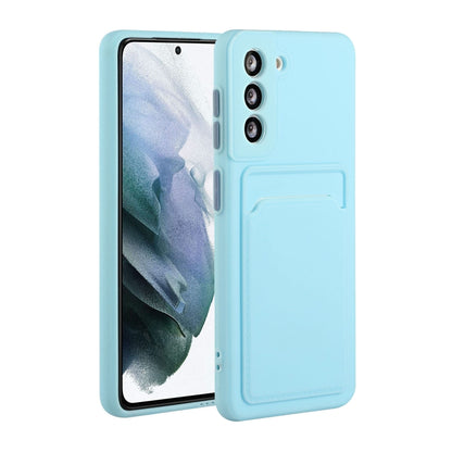 Card Slot Design Shockproof TPU Phone Case, For Samsung Galaxy S22 5G, For Samsung Galaxy S22+ 5G, For Samsung Galaxy S22 Ultra 5G, For Samsung Galaxy S21 FE 5G