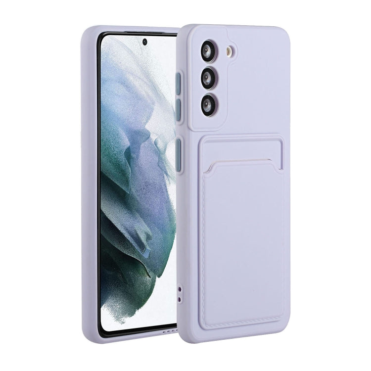 Card Slot Design Shockproof TPU Phone Case, For Samsung Galaxy S22 5G, For Samsung Galaxy S22+ 5G, For Samsung Galaxy S22 Ultra 5G, For Samsung Galaxy S21 FE 5G