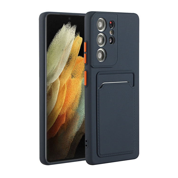 Card Slot Design Shockproof TPU Phone Case, For Samsung Galaxy S22 5G, For Samsung Galaxy S22+ 5G, For Samsung Galaxy S22 Ultra 5G, For Samsung Galaxy S21 FE 5G