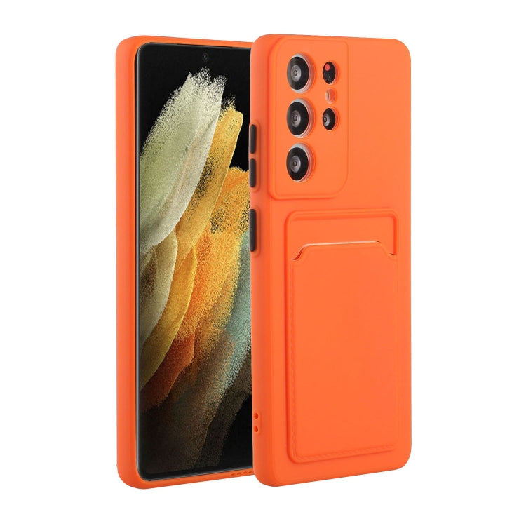 Card Slot Design Shockproof TPU Phone Case, For Samsung Galaxy S22 5G, For Samsung Galaxy S22+ 5G, For Samsung Galaxy S22 Ultra 5G, For Samsung Galaxy S21 FE 5G