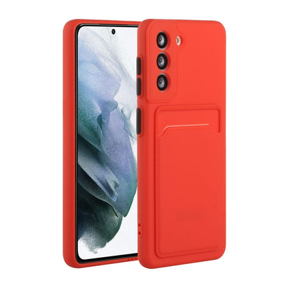 Card Slot Design Shockproof TPU Phone Case, For Samsung Galaxy S22 5G, For Samsung Galaxy S22+ 5G, For Samsung Galaxy S22 Ultra 5G, For Samsung Galaxy S21 FE 5G