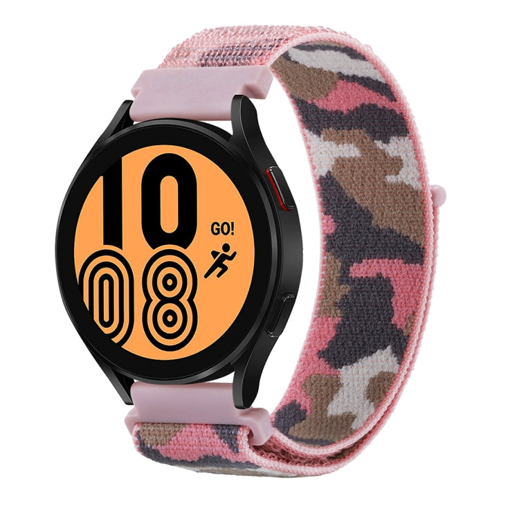 Camo Nylon Loop Watch Band, For Samsung Galaxy Watch5 40mm/44mm / Watch5 Pro