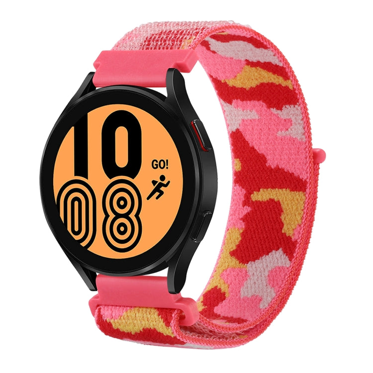 Camo Nylon Loop Watch Band, For Samsung Galaxy Watch5 40mm/44mm / Watch5 Pro