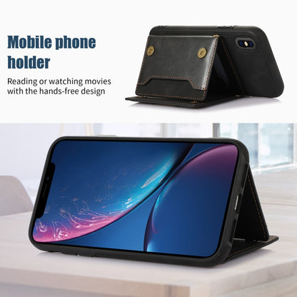 Three-fold RFID Leather Phone Case with Lanyard, For iPhone XS, For iPhone XS Max, For Samsung Galaxy A12, For Samsung Galaxy A13 4G/A13 5G, For Samsung Galaxy A51 4G, For Samsung Galaxy A53 5G, For Samsung Galaxy A52 5G/A52s 5G                        ...