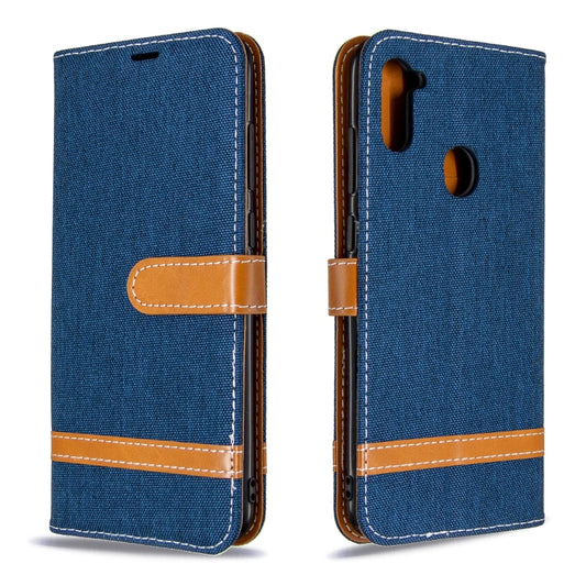 Color Matching Denim Texture Horizontal Flip Leather Case with Holder & Card Slots & Wallet & Lanyard, For Xiaomi Redmi Note 9S / Note 9 Pro / Note 9 Pro Max, For Huawei P40 Lite, For Huawei P40 Lite E / Y7P, For Huawei Honor 20S, For Galaxy A11