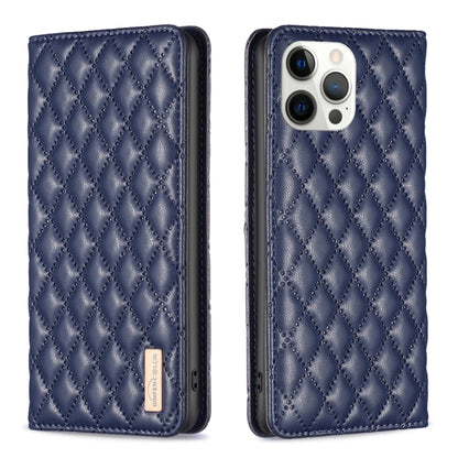 Diamond Lattice Magnetic Leather Flip Phone Case, For iPhone 14 Pro Max, For iPhone 14 Pro, For iPhone 14 Plus, For iPhone 14, For iPhone 13 Pro Max, For iPhone 13 Pro, For iPhone 13, For iPhone 12 Pro Max