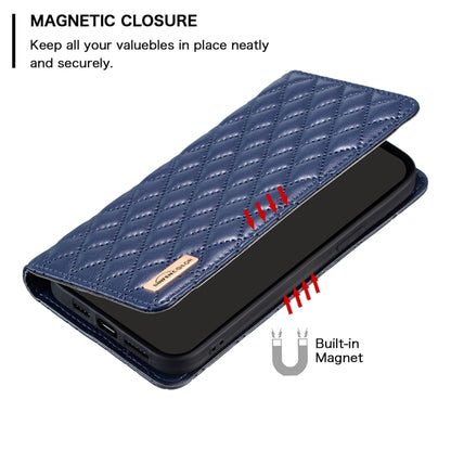 Diamond Lattice Magnetic Leather Flip Phone Case, For iPhone 12 / 12 Pro, For iPhone 11 Pro Max, For iPhone 11 Pro, For iPhone 11, For iPhone SE 2022 / SE 2020 / 8 / 7, For iPhone XS Max, For iPhone XS / X, For iPhone XR