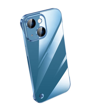 Electroplating Frameless Clear PC Phone Case, For iPhone 14, For iPhone 14 Plus, For iPhone 14 Pro, For iPhone 14 Pro Max, For iPhone 13, For iPhone 13 Pro