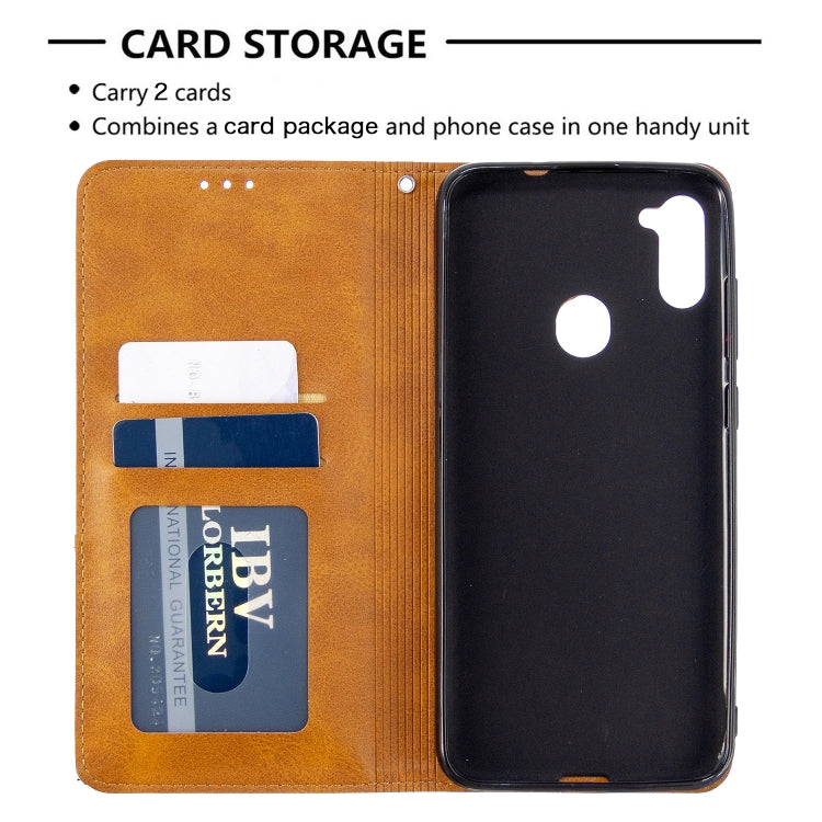 Rhombus Texture Horizontal Flip Magnetic Leather Case with Holder & Card Slots & Wallet, For Huawei P40 Lite, For Huawei P40 Lite E / Y7P, For Huawei Honor 20S, For Samsung Galaxy A11