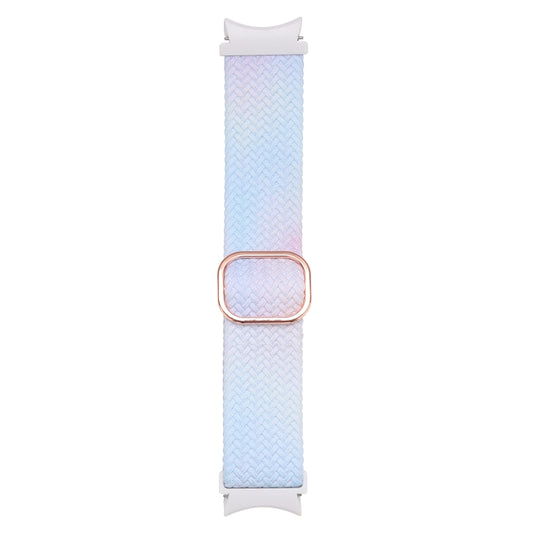 For Samsung Galaxy Watch 5 / Watch 5 Pro / Watch 4 Weave Gradient Color Watch Band