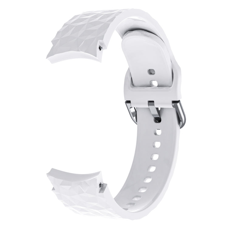Rhombus Texture Silicone Watch Band, For Samsung Galaxy Watch 5 / Watch 5 Pro