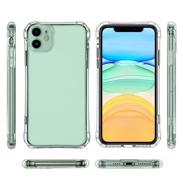 Sound Conversion Hole Transparent TPU Airbag Shockproof Case, For iPhone 11, For iPhone 11 Pro, For iPhone 11 Pro Max
