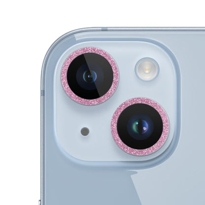 Glitter Ring Tempered Glass Camera Lens Film, For iPhone 14, For iPhone 14 Plus, For iPhone 14 Pro, For iPhone 14 Pro Max
