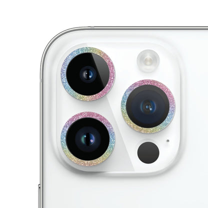 Glitter Ring Tempered Glass Camera Lens Film, For iPhone 14, For iPhone 14 Plus, For iPhone 14 Pro, For iPhone 14 Pro Max