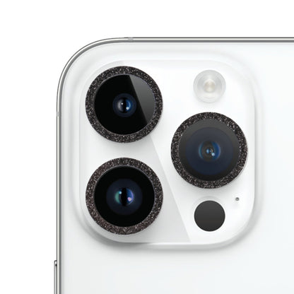 Glitter Ring Tempered Glass Camera Lens Film, For iPhone 14, For iPhone 14 Plus, For iPhone 14 Pro, For iPhone 14 Pro Max