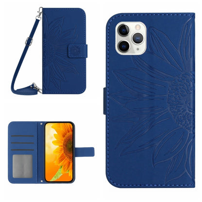 Skin Feel Sun Flower Pattern Flip Leather Phone Case, For iPhone 11, For iPhone 11 Pro, For iPhone 11 Pro Max, For iPhone 12 mini