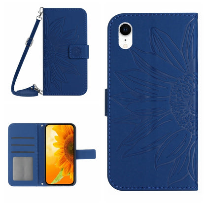 Skin Feel Sun Flower Pattern Flip Leather Phone Case, For iPhone 14 Pro, For iPhone 14 Pro Max, For iPhone X / XS, For iPhone XR