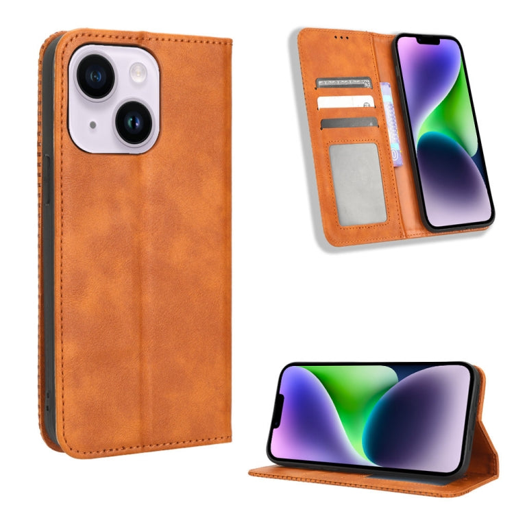 Magnetic Buckle Retro Texture Leather Phone Case, For Samsung Galaxy A23e / A23s / A23 5G JP, For Sony Xperia 5 IV, For Sharp Aquos Sense7 Plus, For Sharp Aquos Sense7, For iPhone 14 Plus, For iPhone 14 Pro Max, For Xiaomi 12T / Redmi K50 Ultra        ...
