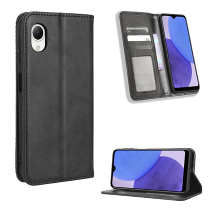 Magnetic Buckle Retro Texture Leather Phone Case, For Samsung Galaxy A23e / A23s / A23 5G JP, For Sony Xperia 5 IV, For Sharp Aquos Sense7 Plus, For Sharp Aquos Sense7, For iPhone 14 Plus, For iPhone 14 Pro Max, For Xiaomi 12T / Redmi K50 Ultra        ...