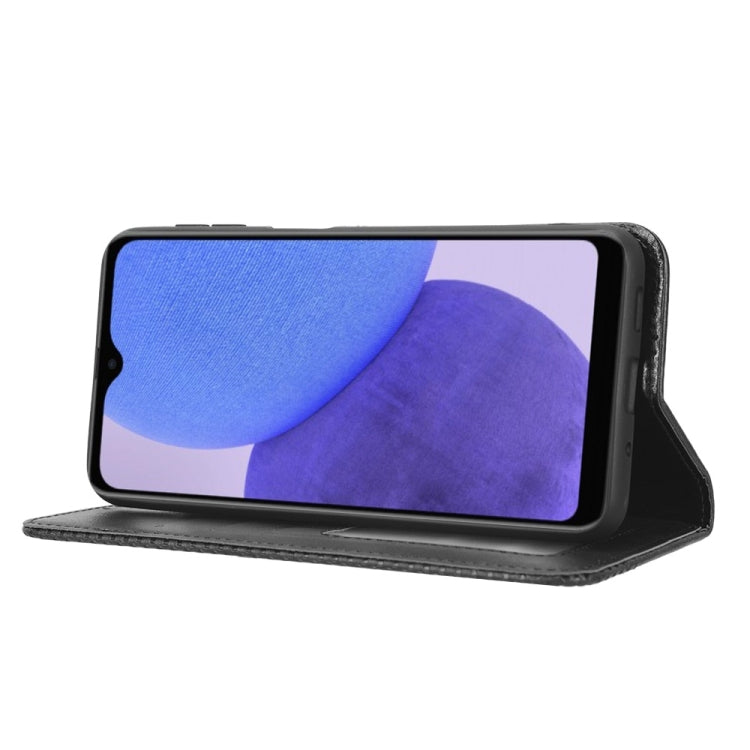 Magnetic Buckle Retro Texture Leather Phone Case, For Samsung Galaxy A23e / A23s / A23 5G JP, For Sony Xperia 5 IV, For Sharp Aquos Sense7 Plus, For Sharp Aquos Sense7, For iPhone 14 Plus, For iPhone 14 Pro Max, For Xiaomi 12T / Redmi K50 Ultra        ...