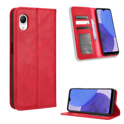 Magnetic Buckle Retro Texture Leather Phone Case, For Samsung Galaxy A23e / A23s / A23 5G JP, For Sony Xperia 5 IV, For Sharp Aquos Sense7 Plus, For Sharp Aquos Sense7, For iPhone 14 Plus, For iPhone 14 Pro Max, For Xiaomi 12T / Redmi K50 Ultra        ...