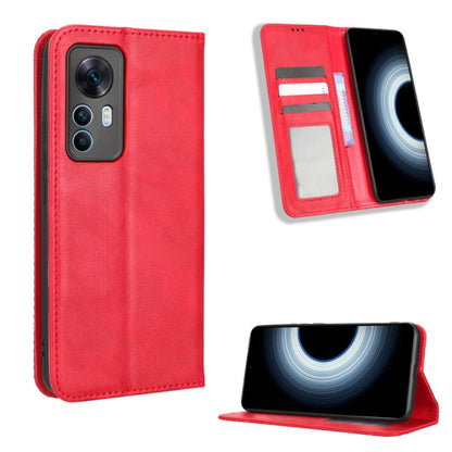 Magnetic Buckle Retro Texture Leather Phone Case, For Samsung Galaxy A23e / A23s / A23 5G JP, For Sony Xperia 5 IV, For Sharp Aquos Sense7 Plus, For Sharp Aquos Sense7, For iPhone 14 Plus, For iPhone 14 Pro Max, For Xiaomi 12T / Redmi K50 Ultra        ...
