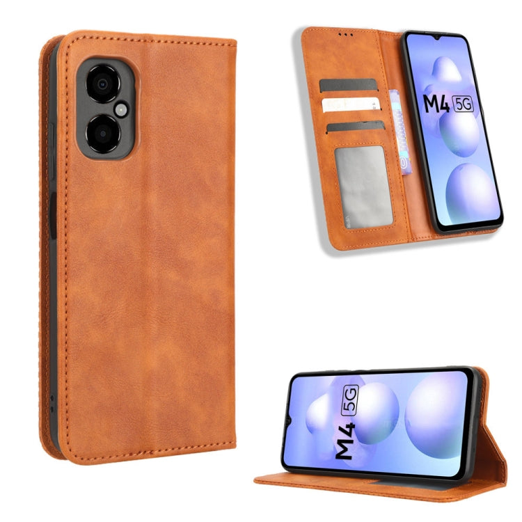 Magnetic Buckle Retro Texture Leather Phone Case, For Samsung Galaxy A23e / A23s / A23 5G JP, For Sony Xperia 5 IV, For Sharp Aquos Sense7 Plus, For Sharp Aquos Sense7, For iPhone 14 Plus, For iPhone 14 Pro Max, For Xiaomi 12T / Redmi K50 Ultra        ...