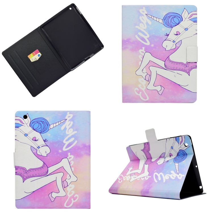 Electric Pressed Left Right Flat Feather Case with Sleep Function Pen Cover & Card Slot & Holder, For Galaxy Tab E T560, For iPad 2 / 3 / 4, For iPad Air, For iPad mini  2 / 3 / 4 / 5, For Huawei T5-10.0, For Huawei T1-701U (7.0), For Huawei T1-A21W (9...