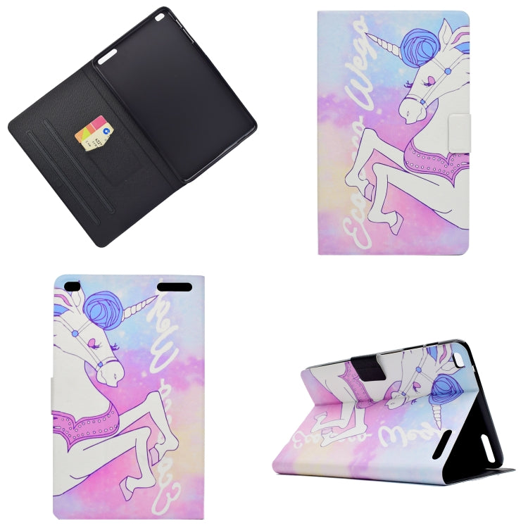 Electric Pressed Left Right Flat Feather Case with Sleep Function Pen Cover & Card Slot & Holder, For Galaxy Tab E T560, For iPad 2 / 3 / 4, For iPad Air, For iPad mini  2 / 3 / 4 / 5, For Huawei T5-10.0, For Huawei T1-701U (7.0), For Huawei T1-A21W (9...