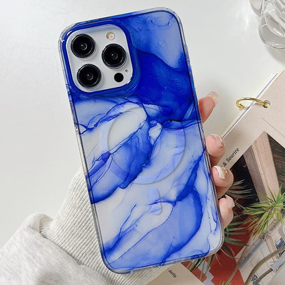 Marble Dual-side Laminating Magsafe Phone Case, For iPhone 14 Plus, For iPhone 14 Pro, For iPhone 14 Pro Max