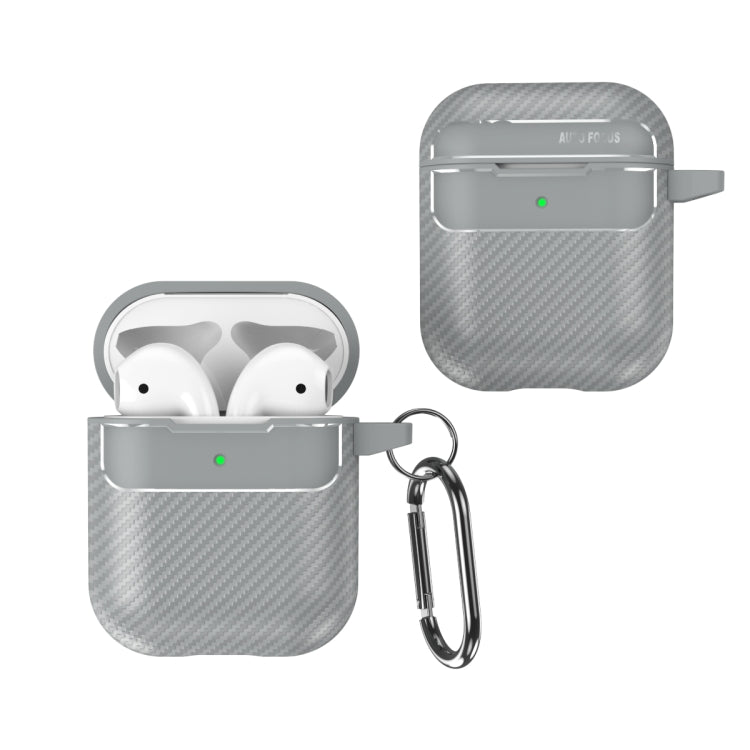 Carbon Fiber Texture Anti-fall Earphone Protective Case, For AirPods 1 / 2, For AirPods 3, For AirPods Pro, For AirPods Pro 2