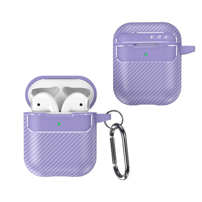 Carbon Fiber Texture Anti-fall Earphone Protective Case, For AirPods 1 / 2, For AirPods 3, For AirPods Pro, For AirPods Pro 2