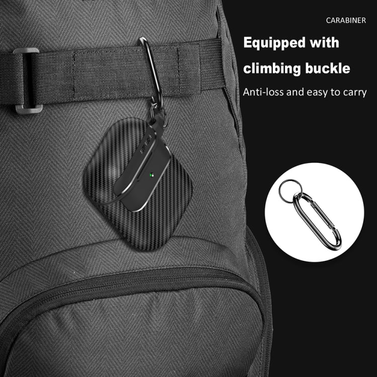 Carbon Fiber Texture Anti-fall Earphone Protective Case, For AirPods 1 / 2, For AirPods 3, For AirPods Pro, For AirPods Pro 2