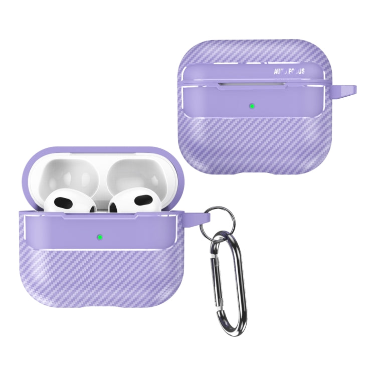 Carbon Fiber Texture Anti-fall Earphone Protective Case, For AirPods 1 / 2, For AirPods 3, For AirPods Pro, For AirPods Pro 2