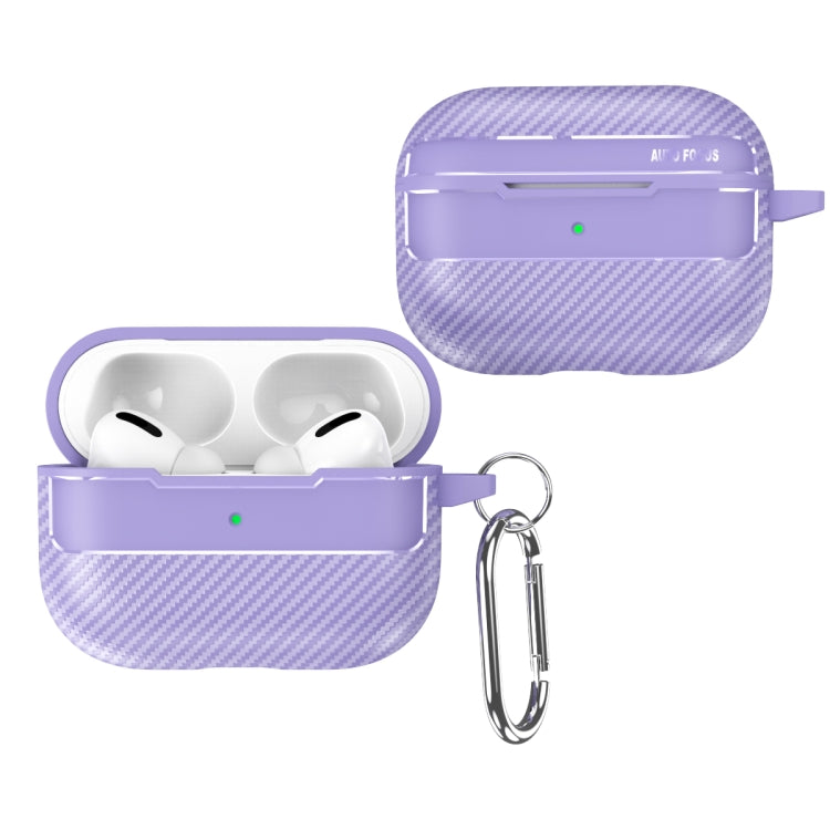 Carbon Fiber Texture Anti-fall Earphone Protective Case, For AirPods 1 / 2, For AirPods 3, For AirPods Pro, For AirPods Pro 2