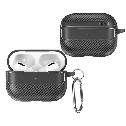 Carbon Fiber Texture Anti-fall Earphone Protective Case, For AirPods 1 / 2, For AirPods 3, For AirPods Pro, For AirPods Pro 2