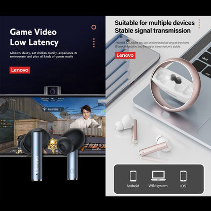 Lenovo LP60 TWS Wireless Bluetooth 5.3 Noise Reduction Earphone