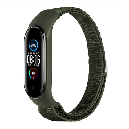 Nylon Loop Watch Band, For Xiaomi Mi Band 3 / 4 / 5 / 6 / 7