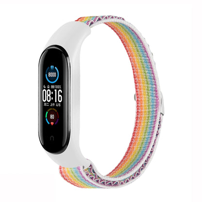 Nylon Loop Watch Band, For Xiaomi Mi Band 3 / 4 / 5 / 6 / 7