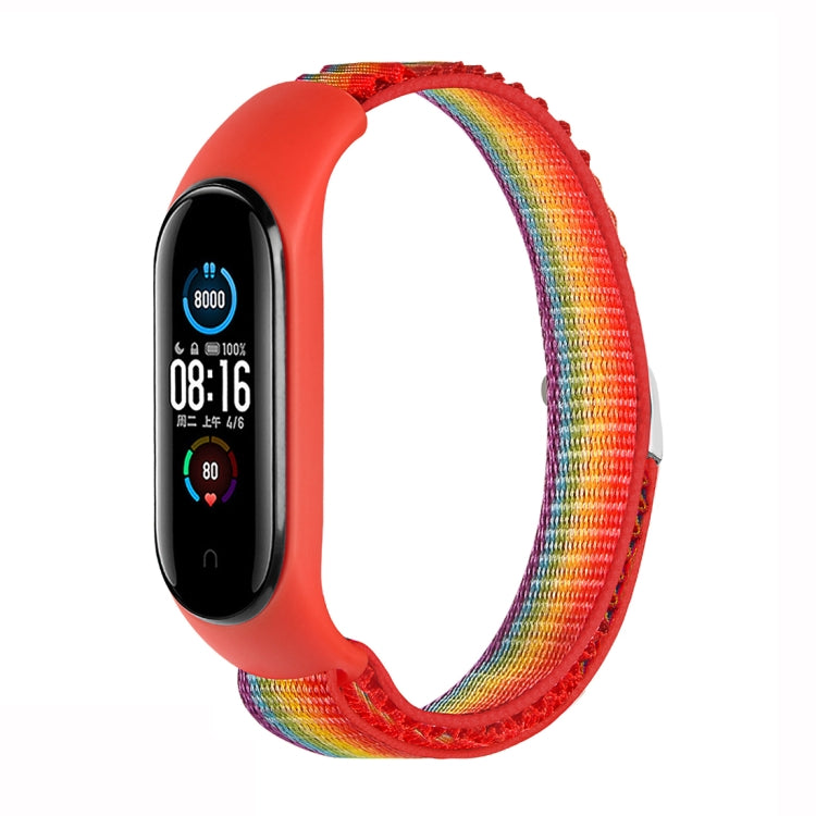 Nylon Loop Watch Band, For Xiaomi Mi Band 3 / 4 / 5 / 6 / 7