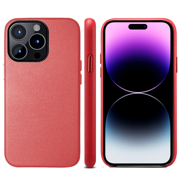 Lamb Grain PU Back Cover Phone Case, For iPhone 14, For iPhone 14 Plus, For iPhone 14 Pro, For iPhone 14 Pro Max, For iPhone 13 mini, For iPhone 13 Pro, For iPhone 13 Pro Max, For iPhone 12 / 12 Pro