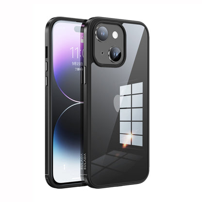 SULADA Metal Frame + Nano Glass + TPU Phone Case, For iPhone 14, For iPhone 14 Plus, For iPhone 14 Pro, For iPhone 14 Pro Max