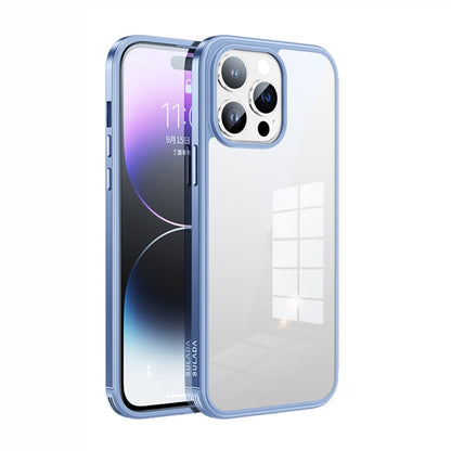 SULADA Metal Frame + Nano Glass + TPU Phone Case, For iPhone 14, For iPhone 14 Plus, For iPhone 14 Pro, For iPhone 14 Pro Max
