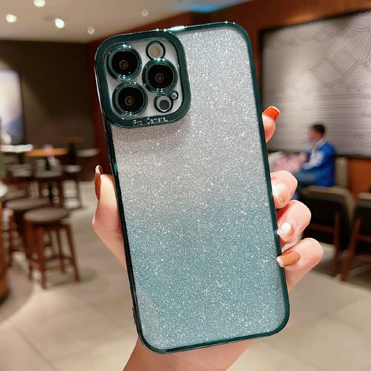 High Transparent Gradient Color Glitter TPU Phone Case, For iPhone 12 Pro Max, For iPhone 12 Pro, For iPhone 12 Pro1, For iPhone 12 mini, For iPhone 12
