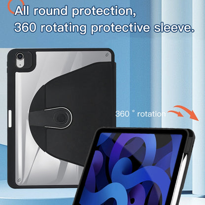 Acrylic 360 Degree Rotation Holder Tablet Leather Case, For iPad Pro 12.9 2022 / 2021 / 2020 / 2018, For iPad Pro 11 2022/2021/2020/2018 / Air5 2022/Air4 2020, For iPad Air 2019 / iPad Pro 10.5, For iPad 10.2 2019 / 2020 / 2021                         ...