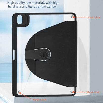 Acrylic 360 Degree Rotation Holder Tablet Leather Case, For iPad Pro 12.9 2022 / 2021 / 2020 / 2018, For iPad Pro 11 2022/2021/2020/2018 / Air5 2022/Air4 2020, For iPad Air 2019 / iPad Pro 10.5, For iPad 10.2 2019 / 2020 / 2021                         ...