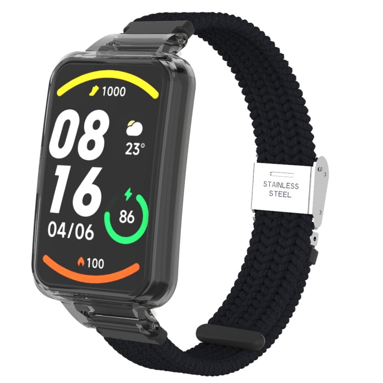Braided Nylon Buckle Integrated Watch Band, For Xiaomi Mi Band 7 Pro