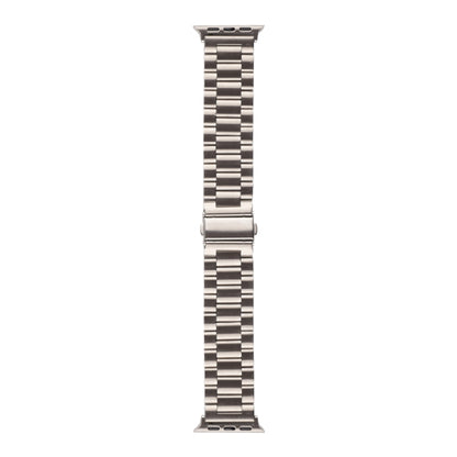Strains Metal Watch Band, For Apple Watch Ultra 49mm / Series 8&7 45mm / SE 2&6&SE&5&4 44mm / 3&2&1 42mm, For Apple Watch Series 8&7 41mm / SE 2&6&SE&5&4 40mm / 3&2&1 38mm