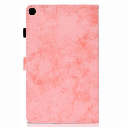 Sewing Thread Horizontal Solid Color Flat Leather Case with Sleep Function & Pen Cover & Anti Skid Strip & Card Slot & Holder, For Galaxy Tab S6 Lite